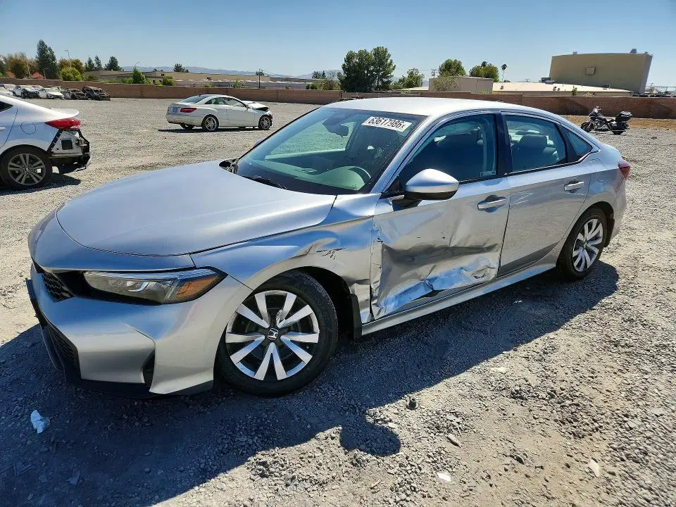 2HGFE2F26TH604895 — 2026 Honda Civic, боковая часть, фото до ремонта
