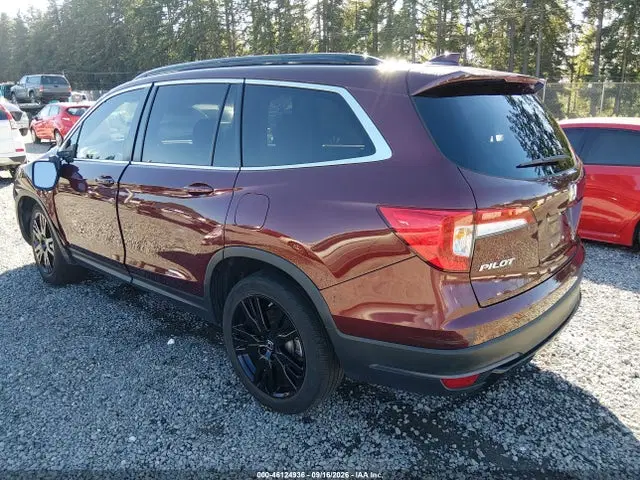 2022 Honda Pilot Awd Special Edition VIN 5FNYF6H2XNB069183 фото 3
