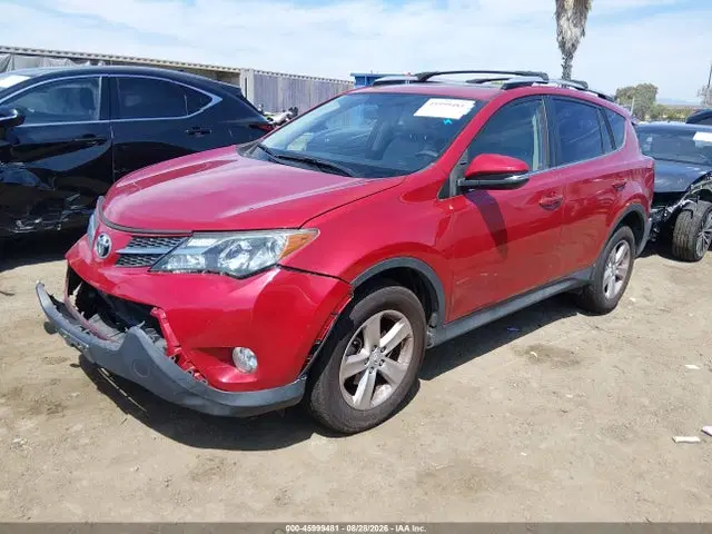 2014 Toyota Rav4 Xle VIN JTMWFREV2EJ007390 фото 2