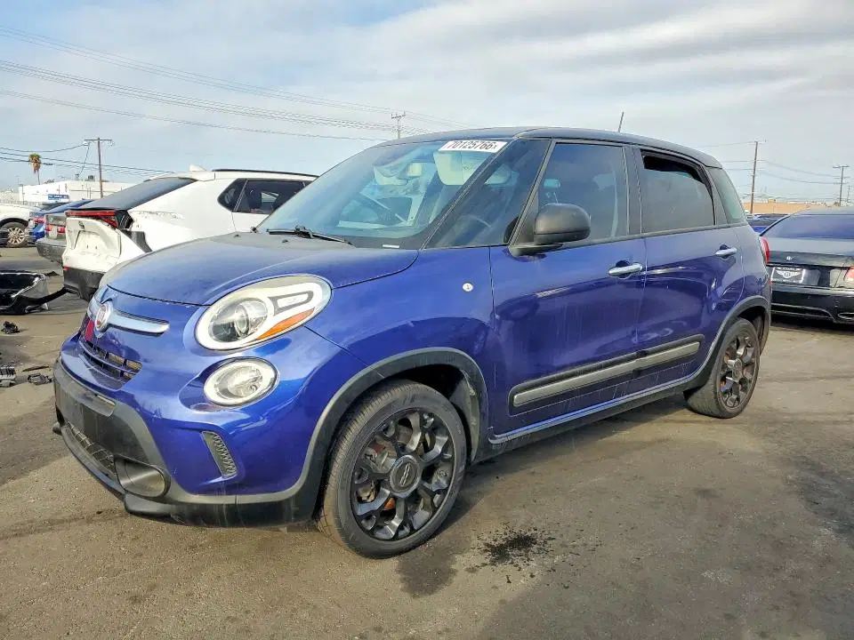 ZFBCFADHXHZ039030 — 2017 Fiat 500L, мелкие вмятины и царапины, фото до ремонта
