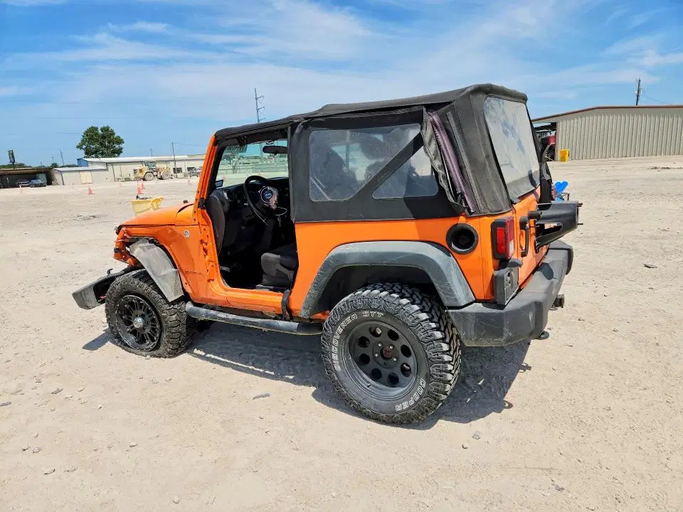 2012 JEEP WRANGLER VIN 1C4AJWAG3CL201927 фото 2