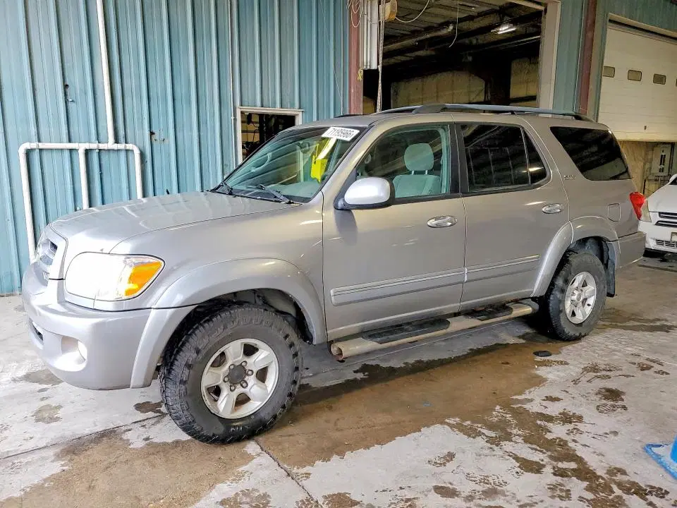 5TDBT44A65S241494 — 2005 Toyota Sequoia, Задняя часть, фото до ремонта