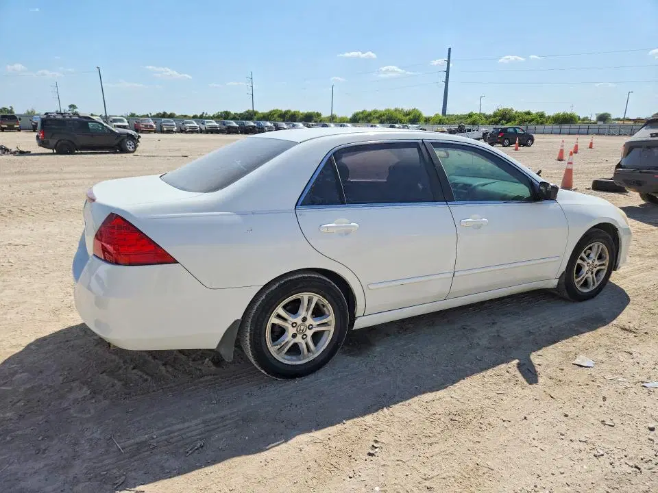 2006 HONDA ACCORD VIN 1HGCM56346A016996 фото 3
