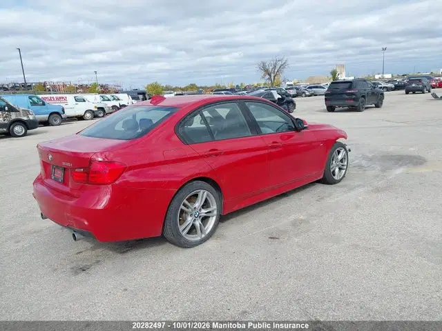 2014 BMW 335i Xdrive VIN WBA3B9C58EP458416 фото 4