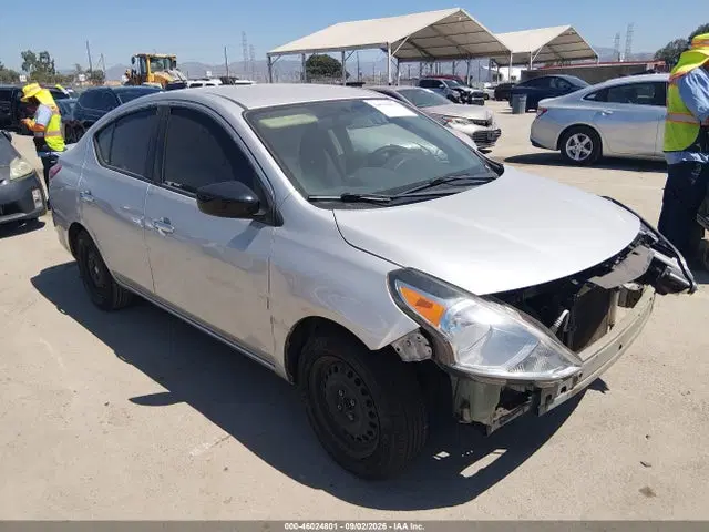 3N1CN7AP4KL866120 — 2019 Nissan Versa 1.6 SV, Естественный износ (Normal Wear & Tear), фото до ремонта