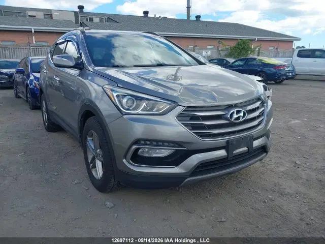5XYZUDLB4JG516972 — 2018 Hyundai Santa Fe Sport 2.4 Premium, Передняя часть (Front), фото до ремонта