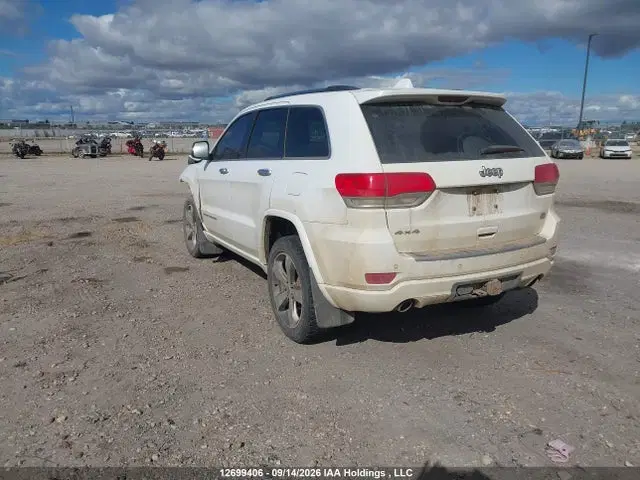 2014 Jeep Grand Cherokee Overland VIN 1C4RJFCG4EC255126 фото 3