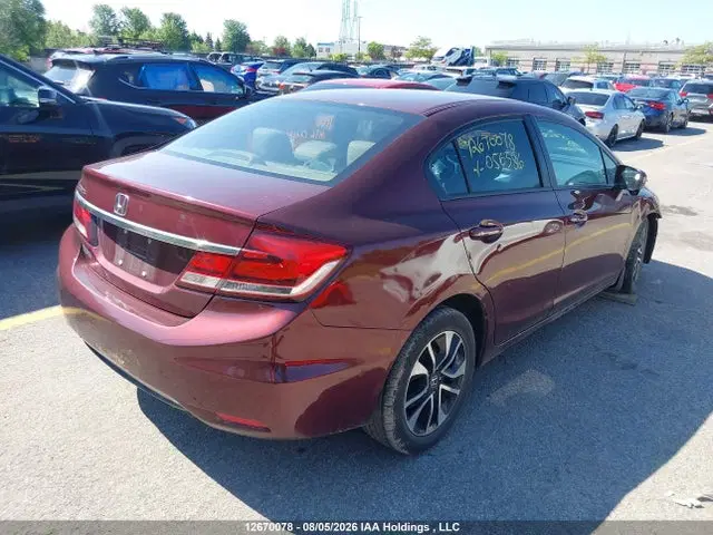 2015 Honda CIVIC EX VIN 2HGFB2F56FH056386 фото 4
