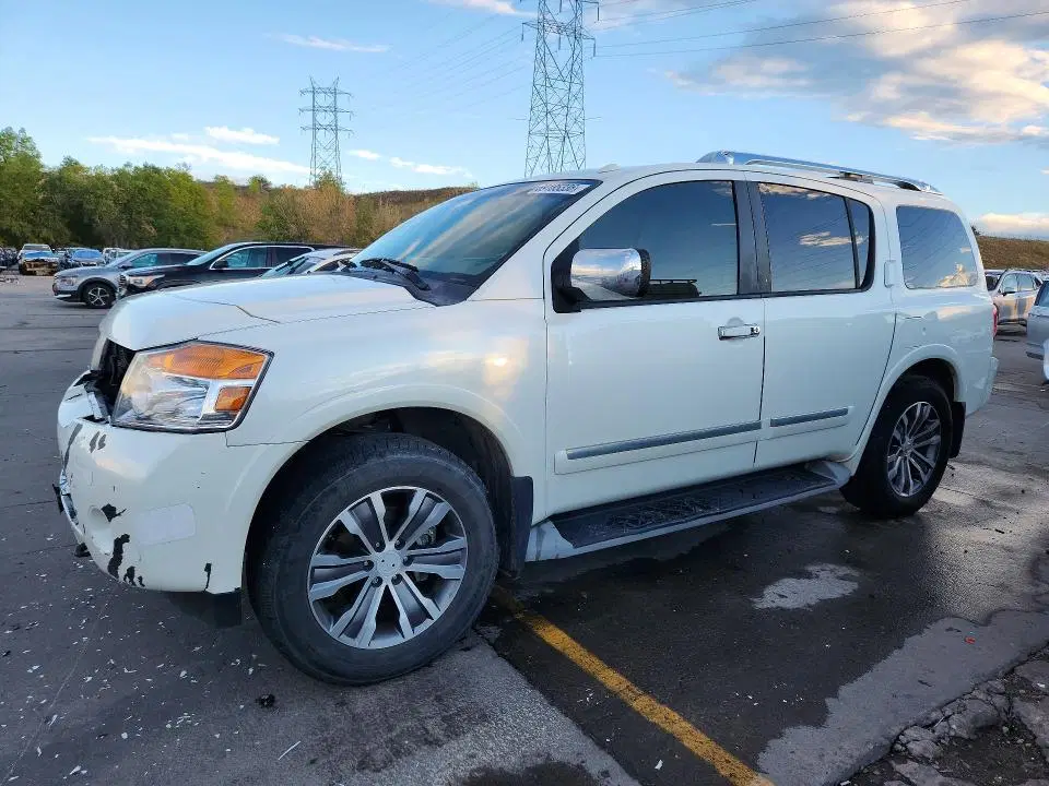 5N1AA0NCXFN600178 — 2015 Nissan Armada, Front End, фото до ремонта