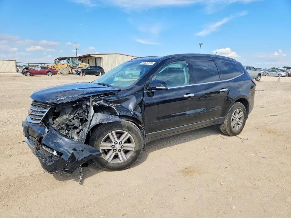 1GNKVHKD7HJ329526 — 2017 Chevrolet Traverse, FRONT END, фото до ремонта