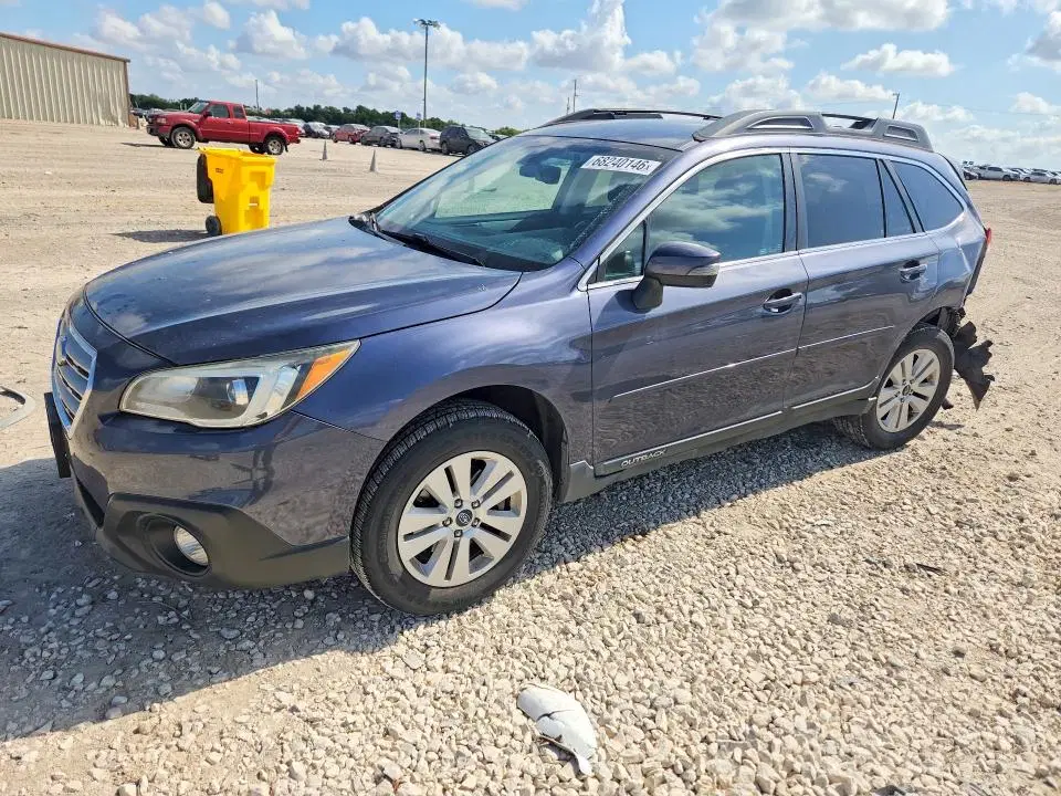 4S4BSAFC2H3228534 — 2017 Subaru Outback, REAR END, фото до ремонта