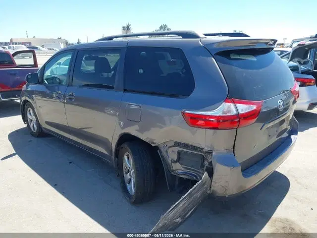 2015 Toyota Sienna Le 8 Passenger VIN 5TDKK3DC4FS583509 фото 3