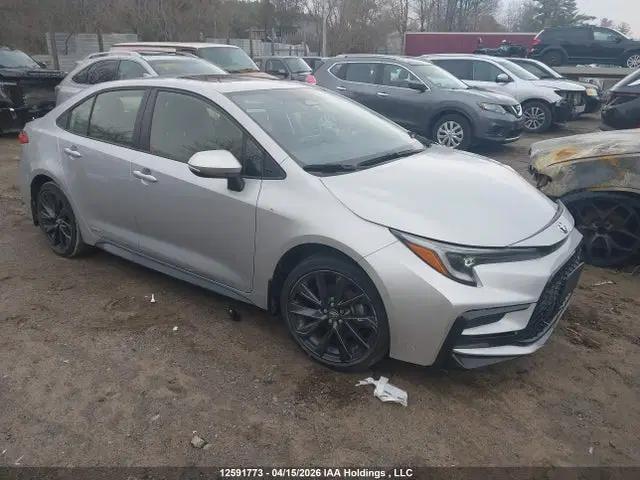 JTDBDMHE8RJ011257 — 2024 Toyota Corolla LE/SE/Night Shade, Передняя часть (Front), фото до ремонта