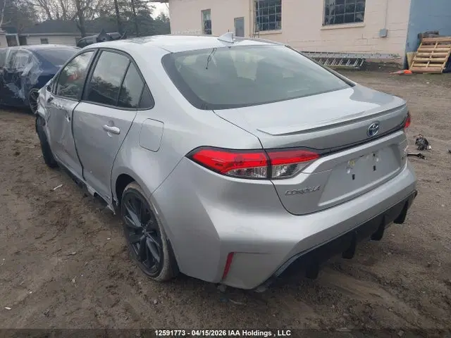 2024 Toyota Corolla Le/se/night Shade VIN JTDBDMHE8RJ011257 фото 3