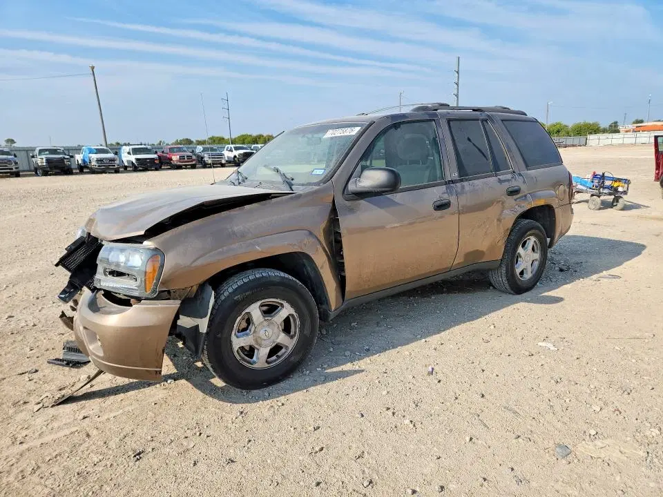 1GNDS13S532253443 — 2003 Chevrolet TrailBlazer, Передняя часть (Front End), фото до ремонта