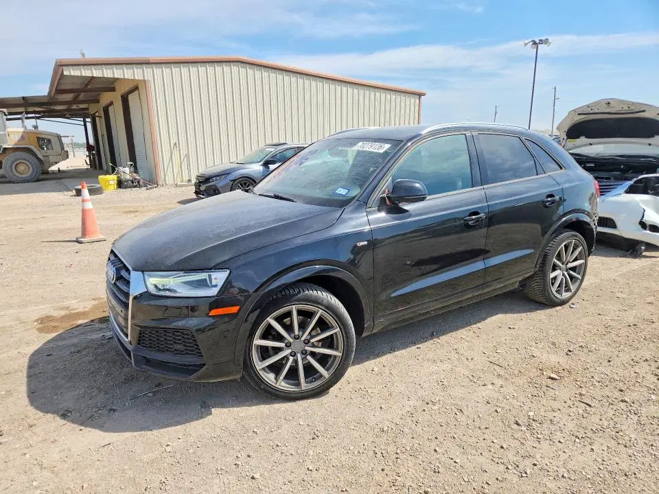 WA1BCCFS1JR029329 — 2018 Audi Q3, Задняя часть (Rear End), фото до ремонта
