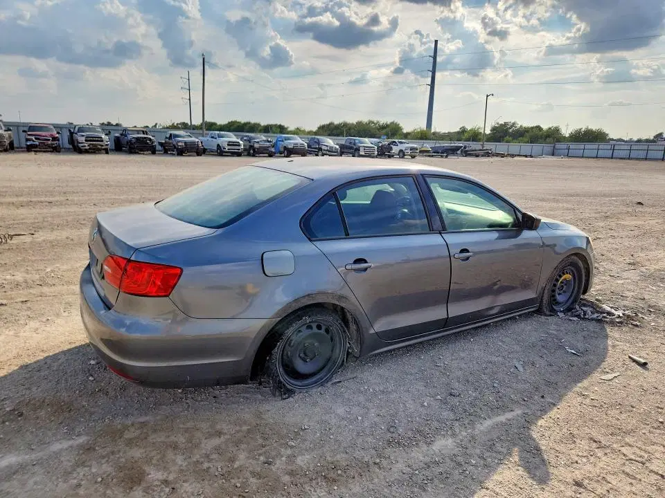 2012 VOLKSWAGEN JETTA VIN 3VW2K7AJ1CM344972 фото 3