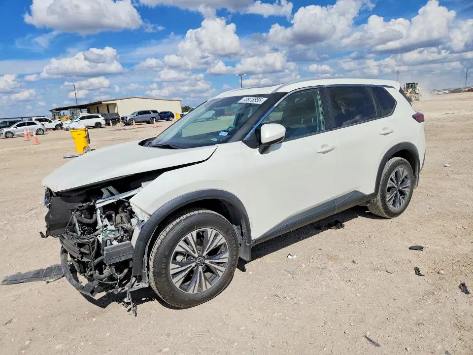 5N1BT3BA3PC802909 — 2023 Nissan Rogue, Передняя часть (Front End), фото до ремонта