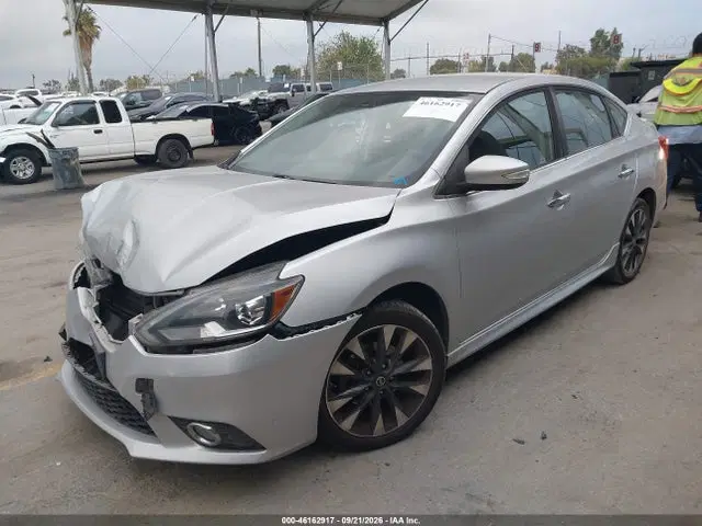 2016 Nissan SENTRA SR VIN 3N1AB7AP9GY301534 фото 2