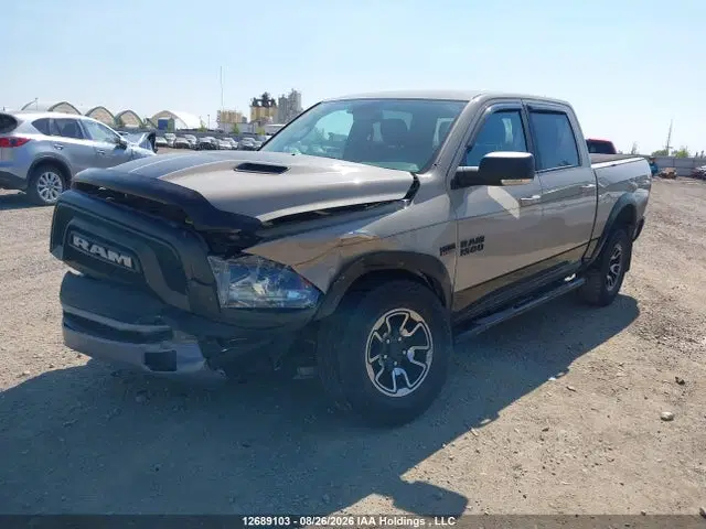2017 RAM 1500 Rebel VIN 1C6RR7YT4HS652020 фото 2