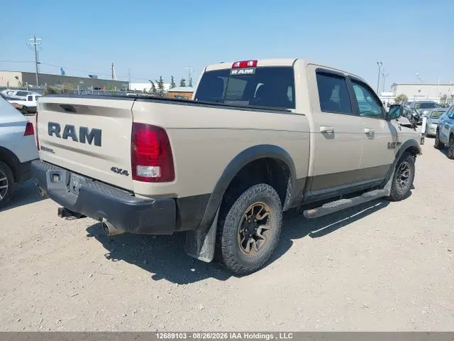 2017 RAM 1500 Rebel VIN 1C6RR7YT4HS652020 фото 4