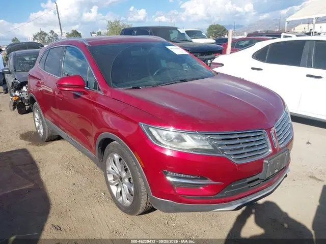 5LMCJ2C98GUJ24500 — 2016 Lincoln MKC Select, Естественный износ (Normal Wear & Tear), фото до ремонта