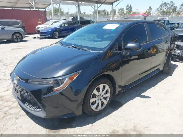 2020 Toyota COROLLA LE VIN JTDEPRAE7LJ099558 фото 2