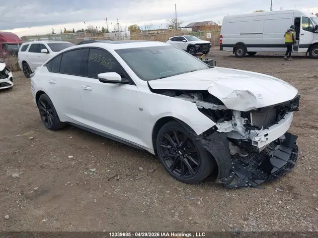 1G6DU5RK6L0124949 — 2020 Cadillac CT5 Sport, Передняя часть (Front), фото до ремонта