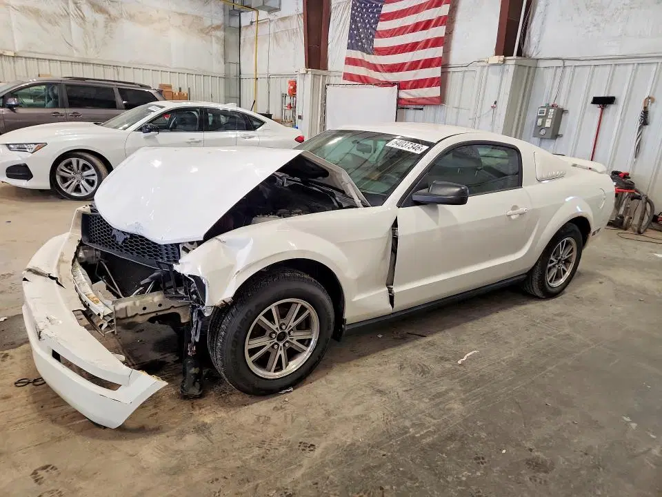 1ZVFT80N155175764 — 2005 Ford Mustang, Передняя часть (Front End), фото до ремонта