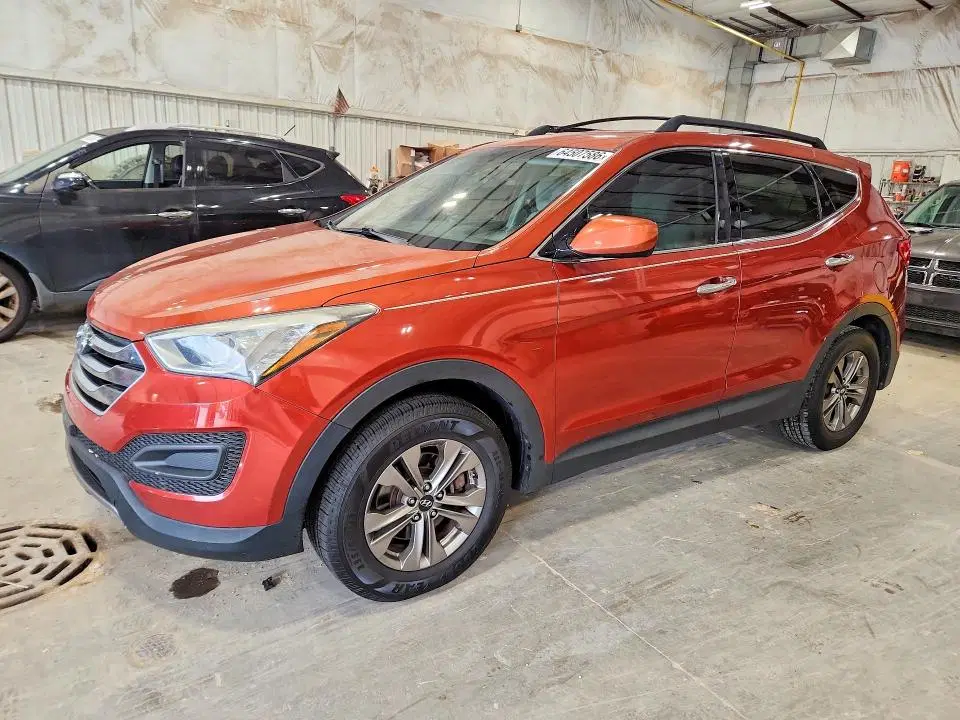 5XYZTDLB7GG344223 — 2016 Hyundai Santa FE Sport, Передняя часть (Front End), фото до ремонта