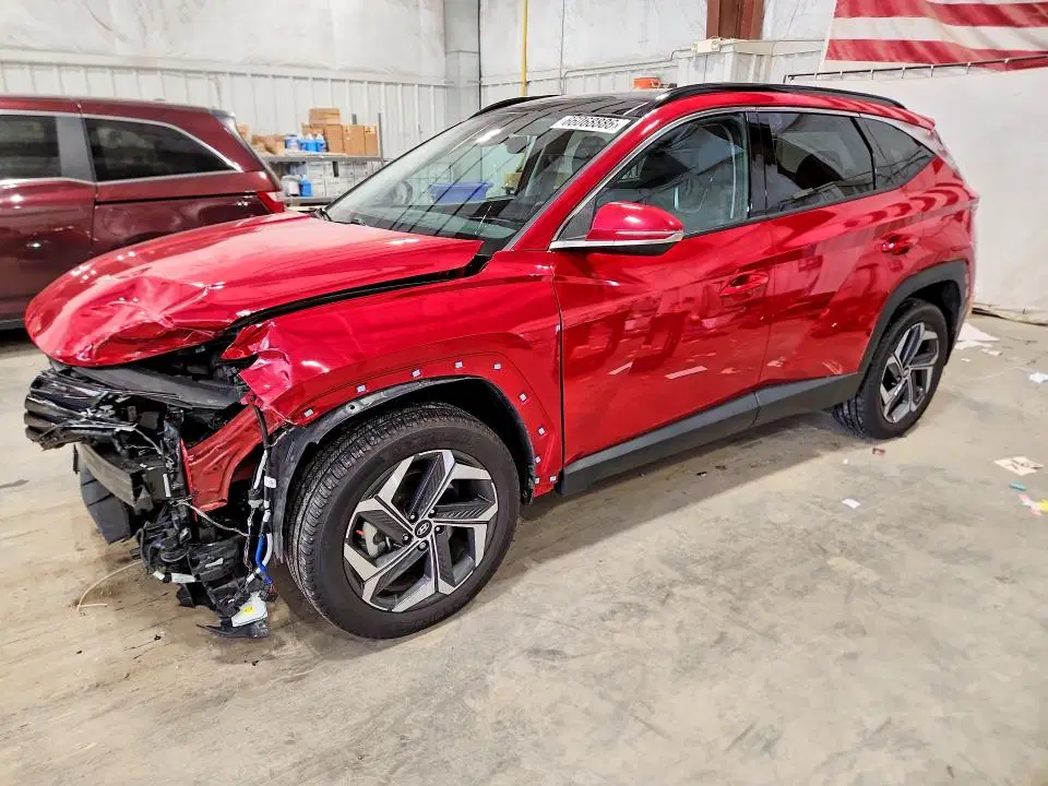 5NMJECAE9NH156448 — 2022 Hyundai Tucson, Передняя часть (Front End), фото до ремонта