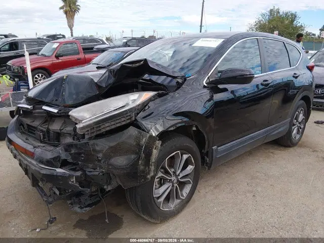 2022 Honda Cr-v 2wd Ex VIN 2HKRW1H55NH401419 фото 2