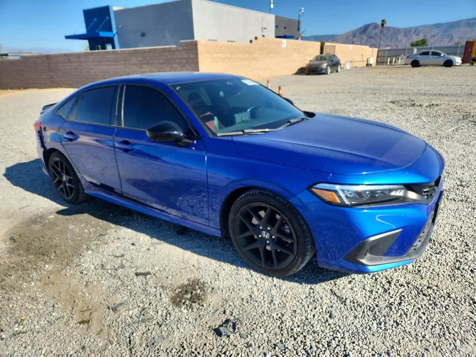 2022 Honda Civic VIN 2HGFE1E55NH473595 фото 4