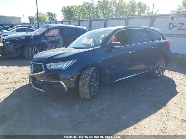 2017 Acura Mdx Navigation Package VIN 5FRYD4H45HB504187 фото 2