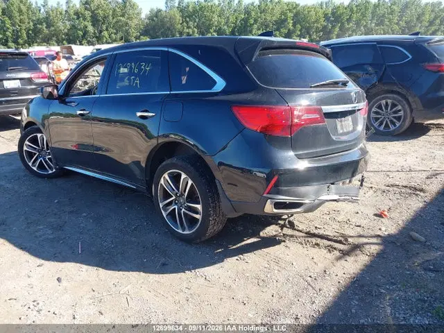 2017 Acura Mdx Navigation Package VIN 5FRYD4H45HB504187 фото 3