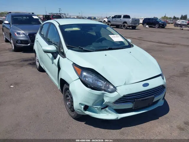 3FADP4EJ7HM126036 — 2017 Ford Fiesta SE, Передняя часть (Front End), фото до ремонта