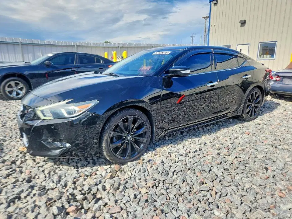 1N4AA6AP9HC456739 — 2017 Nissan Maxima, Передняя часть (Front End), фото до ремонта