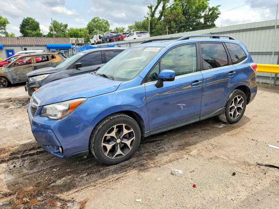 JF2SJGDC5FH820329 — 2015 Subaru Forester, Hail, фото до ремонта