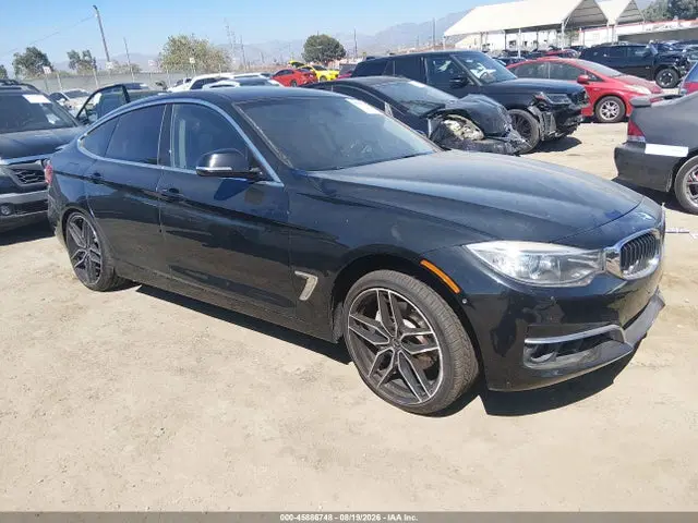 WBA3X9C58ED867874 — 2014 BMW 335I Gran Turismo Xdrive, Задняя часть слева (Left Rear), фото до ремонта