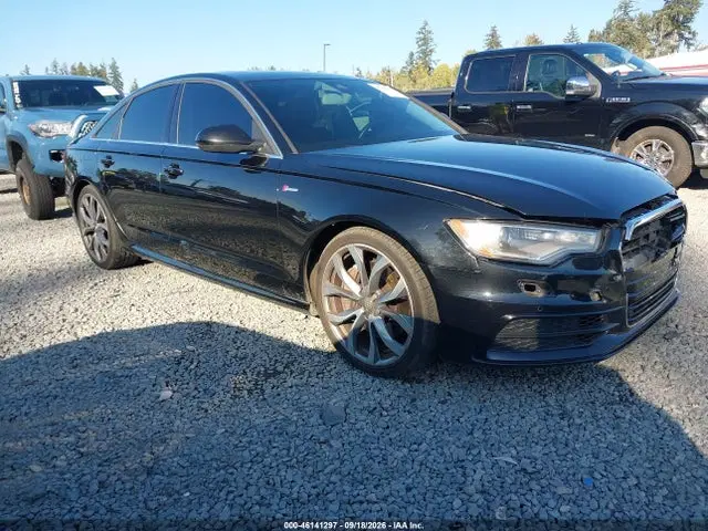WAUHGAFCXEN034931 — 2014 Audi A6 3.0T Premium Plus, Передняя часть (Front End), фото до ремонта