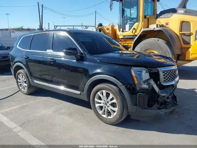 5XYP24HC4LG077466 — 2020 Kia Telluride LX, Передняя часть (Front End), фото до ремонта