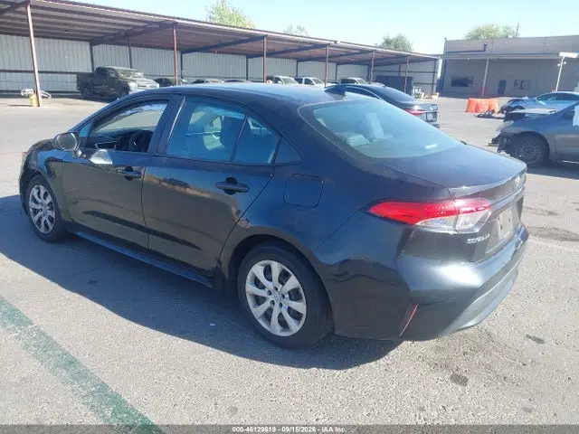 2020 Toyota COROLLA LE VIN 5YFEPRAE1LP012250 фото 3