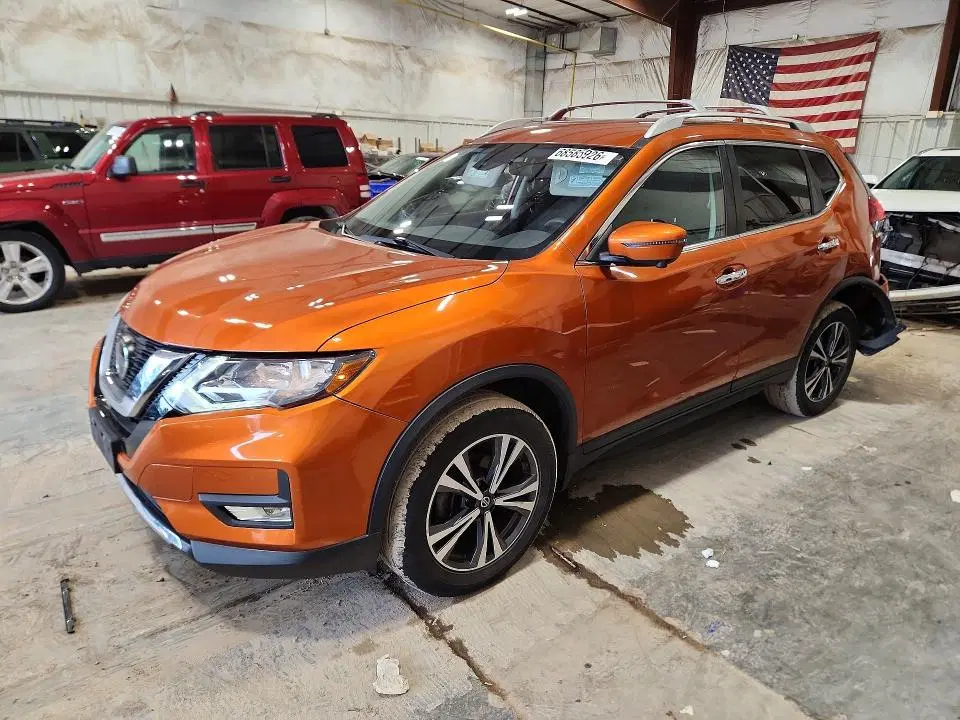 5N1AT2MV3KC746436 — 2019 Nissan Rogue, Задняя часть (Rear End), фото до ремонта