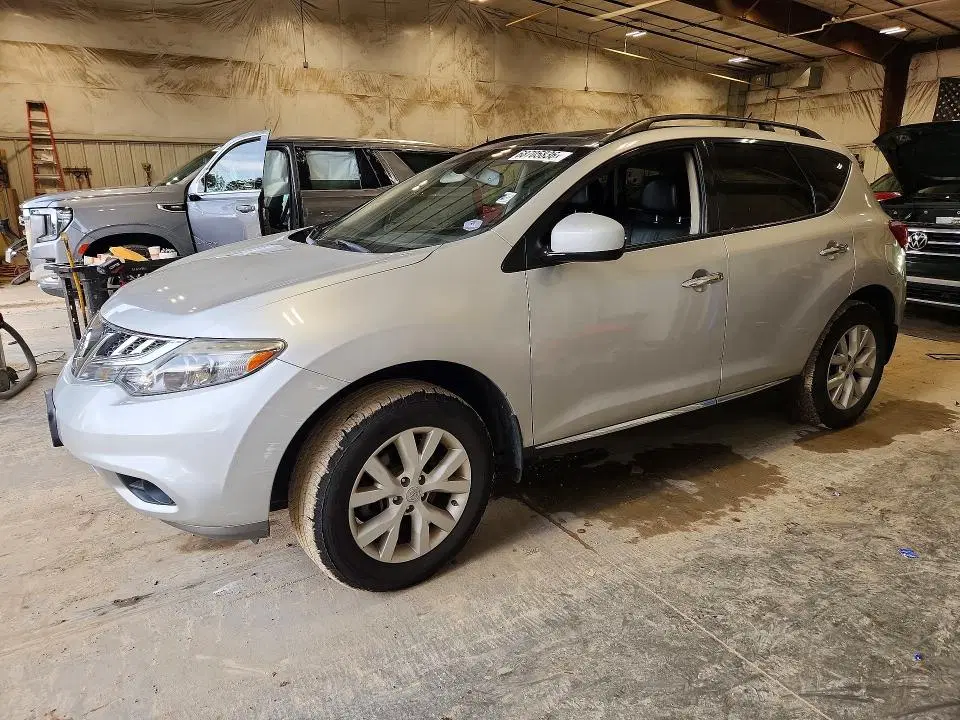 JN8AZ1MW2CW236556 — 2012 Nissan Murano, Передняя часть (Front End), фото до ремонта