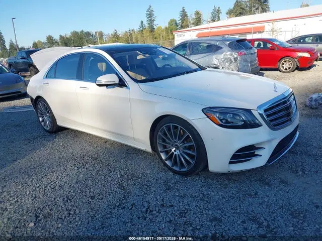 W1KUG8GB9LA531429 — 2020 Mercedes-Benz S 560 4MATIC, Rear, фото до ремонта