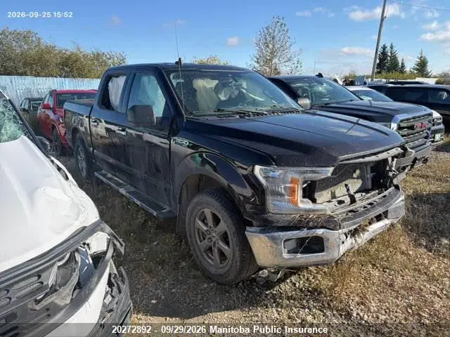1FTEW1E53LKD62797 — 2020 Ford F150 Xl Supercrew, Roll Over, фото до ремонта