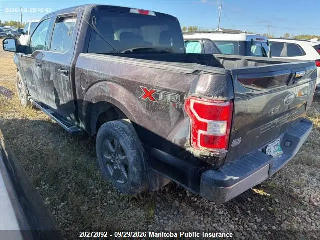 2020 Ford F150 Xl Supercrew VIN 1FTEW1E53LKD62797 фото 3