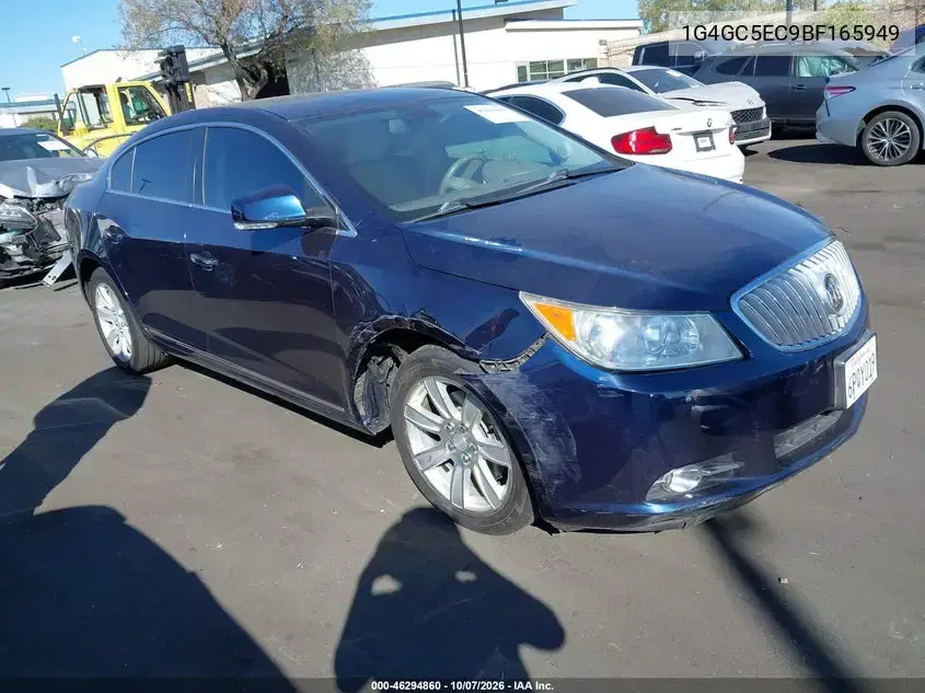 1G4GC5EC9BF165949 — 2011 Buick LaCrosse, Передняя часть, фото до ремонта