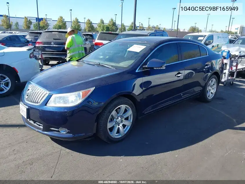 2011 Buick Lacrosse Cxl VIN 1G4GC5EC9BF165949 фото 3