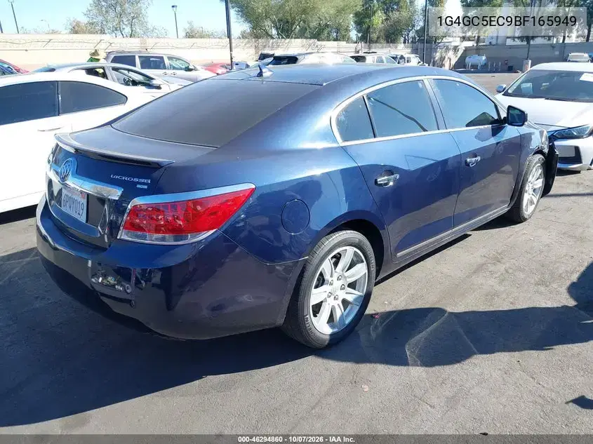 2011 Buick Lacrosse Cxl VIN 1G4GC5EC9BF165949 фото 5